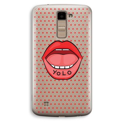 Yolo Denise: LG K10 (2016) Transparant Hoesje