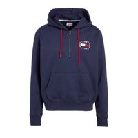 Tommy Jeans hoodie van biologisch katoen donkerblauw - thumbnail