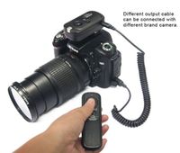 PIXEL RW-221/DC0 afstandsbediening RF Draadloos Digitale camera Drukknopen - thumbnail
