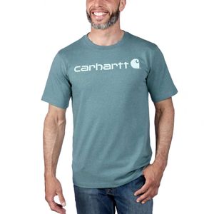Carhartt Core Logo Sea Pine Heather T-Shirt Heren