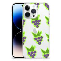 iPhone 14 Pro Max | Siliconen Case | Druiven