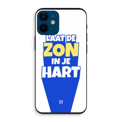 Laat de zon in je hart: iPhone 12 mini Biologisch afbreekbaar hoesje