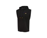 CRIVIT Heren hoodie zonder mouwen (Zwart, M)