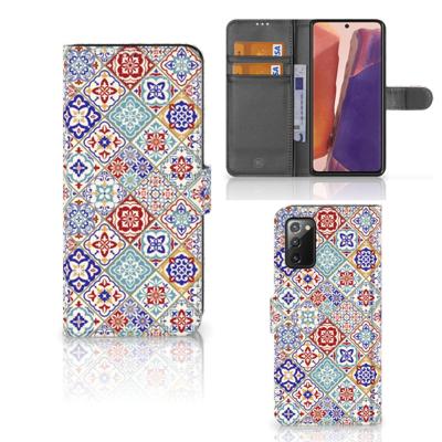 Samsung Galaxy Note 20 | Bookcase | Tiles Color