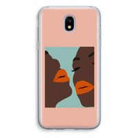 Orange lips: Samsung Galaxy J5 (2017) Transparant Hoesje