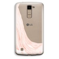 Peach bath: LG K10 (2016) Transparant Hoesje