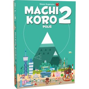 White Goblin Games Machi Koro 2: Polis! dobbelspel Nederlands, 2 - 4 spelers, 30 minuten, Vanaf 7 jaar