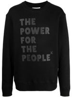 The Power For The People sweat à logo imprimé - Noir - thumbnail