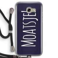 Moatsje!: Samsung Galaxy A5 (2017) Transparant Hoesje met koord