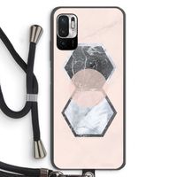 Creatieve toets: Xiaomi Redmi Note 10 5G Transparant Hoesje met koord