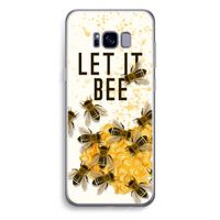 Let it bee: Samsung Galaxy S8 Plus Transparant Hoesje