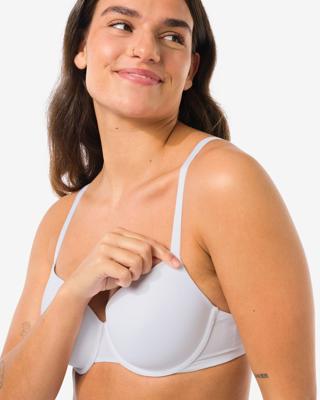 HEMA Voorgevormde Bh Met Beugel Recycled/micro Wit (wit)