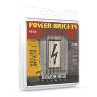 Thomastik PB-108 Power Brights Magnecore Elektrische Gitaarsnaren (8-40) Extra Light
