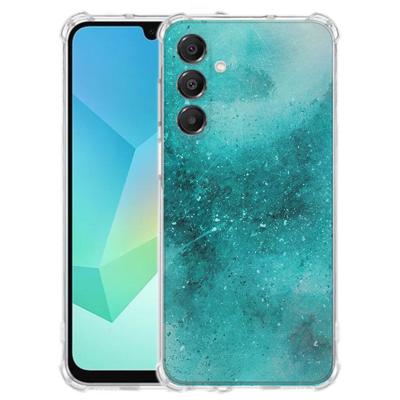 TPU Telefoonhoesje Samsung Galaxy A17 - Painting Blue schokabsorberende backcover