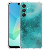 TPU Telefoonhoesje Samsung Galaxy A17 - Painting Blue schokabsorberende backcover