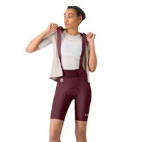 Castelli espresso 2 w dt bibshort deep bordeaux dames