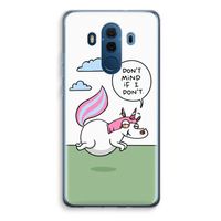 Unicorn: Huawei Mate 10 Pro Transparant Hoesje