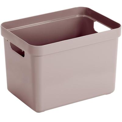 Sunware Opbergbox Sigma - kunststof - roze - 18 liter - Opbergbakken/opbergers
