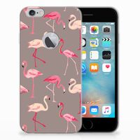 Apple iPhone 6 Plus | 6s Plus TPU Hoesje Flamingo - thumbnail