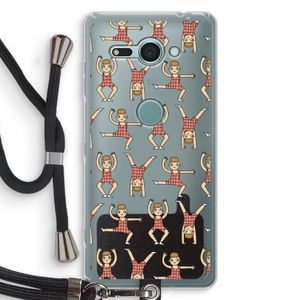 Gymboys: Sony Xperia XZ2 Compact Transparant Hoesje met koord
