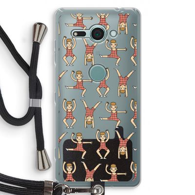 Gymboys: Sony Xperia XZ2 Compact Transparant Hoesje met koord