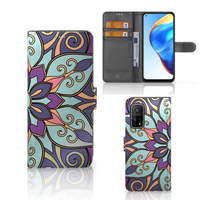 Xiaomi Mi 10T Pro | Mi 10T Hoesje Purple Flower - thumbnail