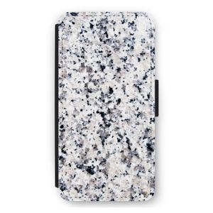 Gespikkelde marmer: iPhone 11 Flip Hoesje