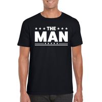 The Man fun t-shirt voor heren zwart 2XL  -