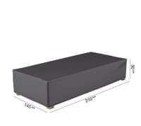 Loungebed cover 210x145x30 - Aerocover Loungebed cover 210x145x30 - Aerocover