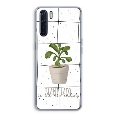 Kamerplant op vensterruit: Oppo A91 Transparant Hoesje