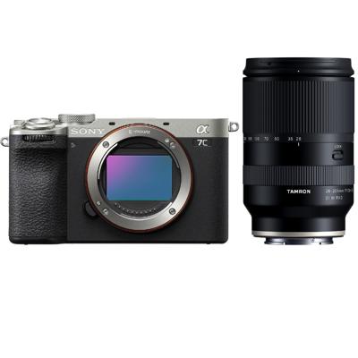 Sony A7C II zilver + Tamron 28-200mm F/2.8-5.6 Di III RXD