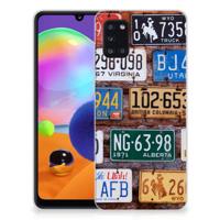 Samsung Galaxy A31 | Siliconen hoesje | met foto Kentekenplaten