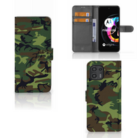 Motorola Edge 20 Lite Telefoon Hoesje Army Dark - thumbnail