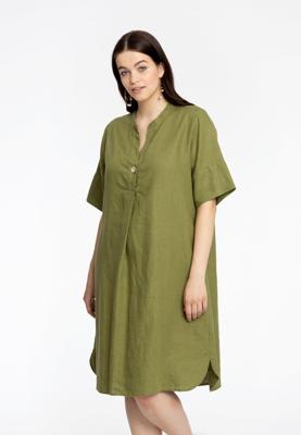 Yoek Tuniek met plooi | Groen | Maat 54/56