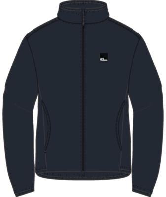 Jack wolfskin Mogari Fz Fleece Dames Dark Navy L