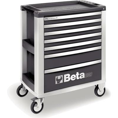 Beta C39/7 Grijs Gereedschapswagen, met zeven laden - 039000002