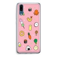 Happy bento friends: Huawei P20 Transparant Hoesje