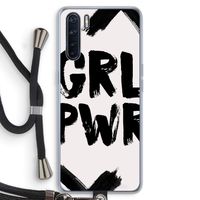 Girl Power #2: Oppo A91 Transparant Hoesje met koord