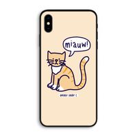 Miauw: iPhone XS Max Biologisch afbreekbaar hoesje