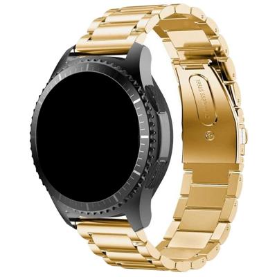 Samsung Galaxy Watch 6 Kralen Stalen Schakel Band - Goud