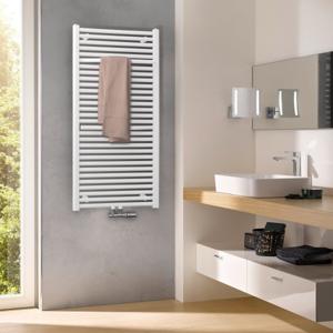 Handdoekradiator HSK Line Plus| 60x121.5 cm | CV en/of electrische werking | Wit