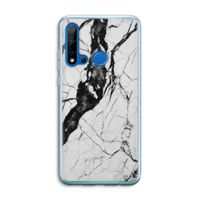 Witte marmer 2: Huawei P20 Lite (2019) Transparant Hoesje Witte marmer 2: Huawei P20 Lite (2019) Transparant Hoesje