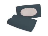 Schlafgut Schlafgut Pure flexible Kussensloop S-XL 556 Grey Deep