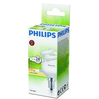 Philips Tornado Spaarlamp spiraal 5W (28W) E14-fitting - thumbnail