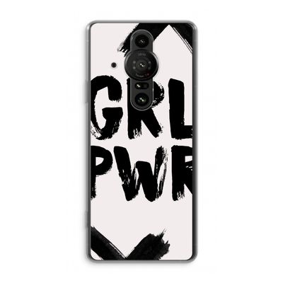 Girl Power #2: Sony Xperia Pro-I Transparant Hoesje