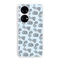 Poezen: Huawei P50 Transparant Hoesje