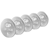 GP Batteries Knoopcel CR2430 3 V 5 stuk(s) Lithium GPCR2430-7C5 - thumbnail