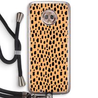 Panter: Motorola Moto G6 Transparant Hoesje met koord