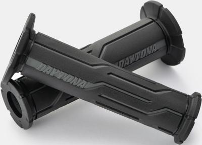 DAYTONA Rubber grip d-lin sw/gr 125 open