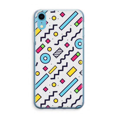 8-bit N°8: iPhone XR Transparant Hoesje
